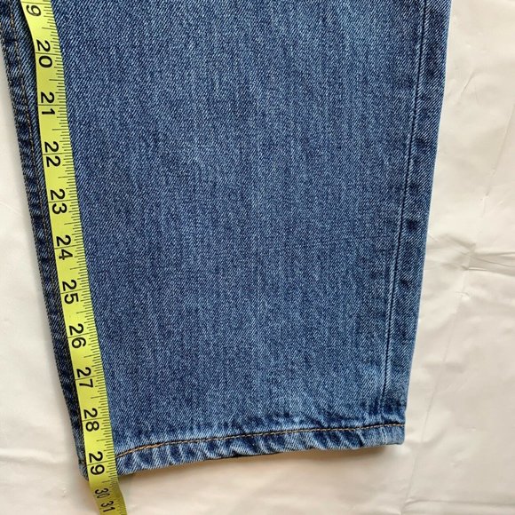 Levi's 550 Jeans Mens 38x30 Relaxed Fit Straight Leg Red Tab Medium Blue Denim - Picture 12 of 12